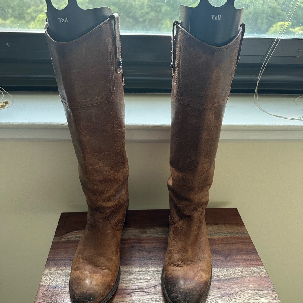 Frye Brown Leather Boots